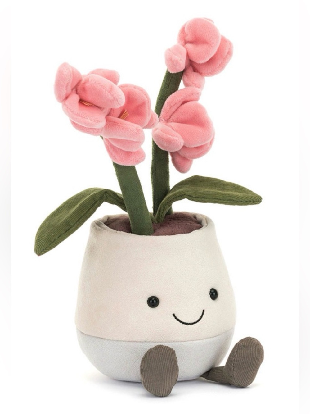 Jellycat Amuseables Pink Orchid Sold Out HTF BNWT 100% Authentic